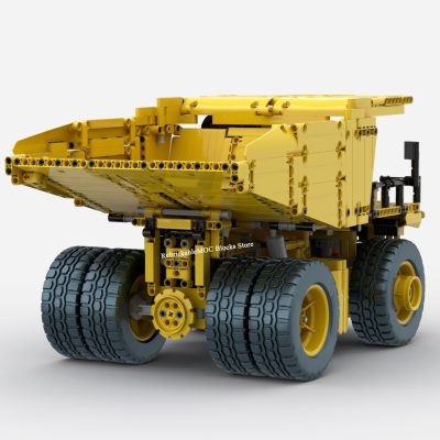 1402PCS MOC engineering Caterpillar 797 Mining Dumper Truck RC technology Trailer DIY ChildrenToy Birthday Gift Christmas 2 - LEPIN LEPIN Store