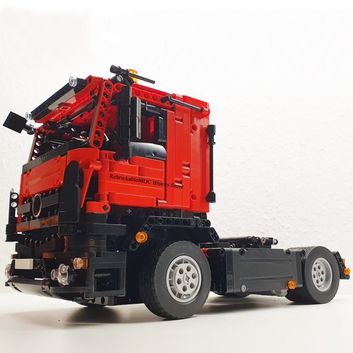 1446PCS MOC Engineering Container 4X2 Arocs tractor unit Semitrailer Truck Tower Head technology DIY ChildrenToy ChristmasBlocks 2 - LEPIN LEPIN Store