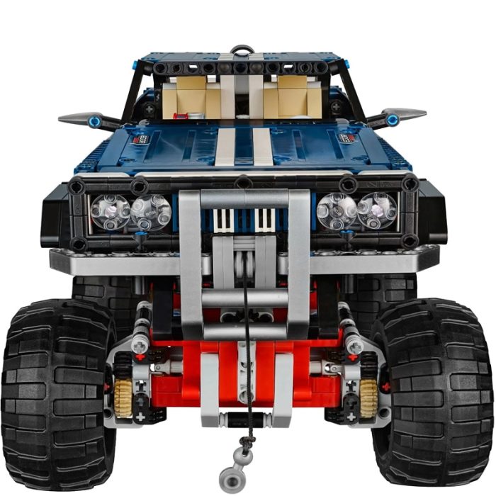 1584PCS MOC RC 4x4 Crawler Urban Buggy Racing Features a motorized winch technology Car Children Toy 1 - LEPIN LEPIN Store