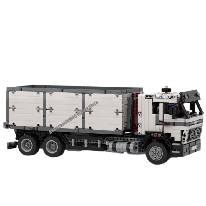 1632PCS Static MOC technology Truck Engineering Container Dump Trailer DIY ChildrenToy Gifts Christmas building Blocks MOC 1 - LEPIN LEPIN Store