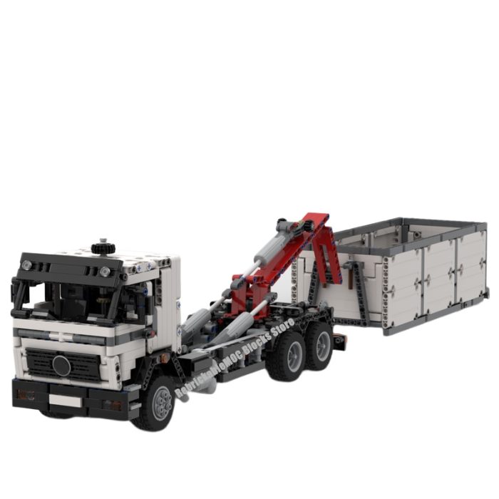 1632PCS Static MOC technology Truck Engineering Container Dump Trailer DIY ChildrenToy Gifts Christmas building Blocks MOC 3 - LEPIN LEPIN Store