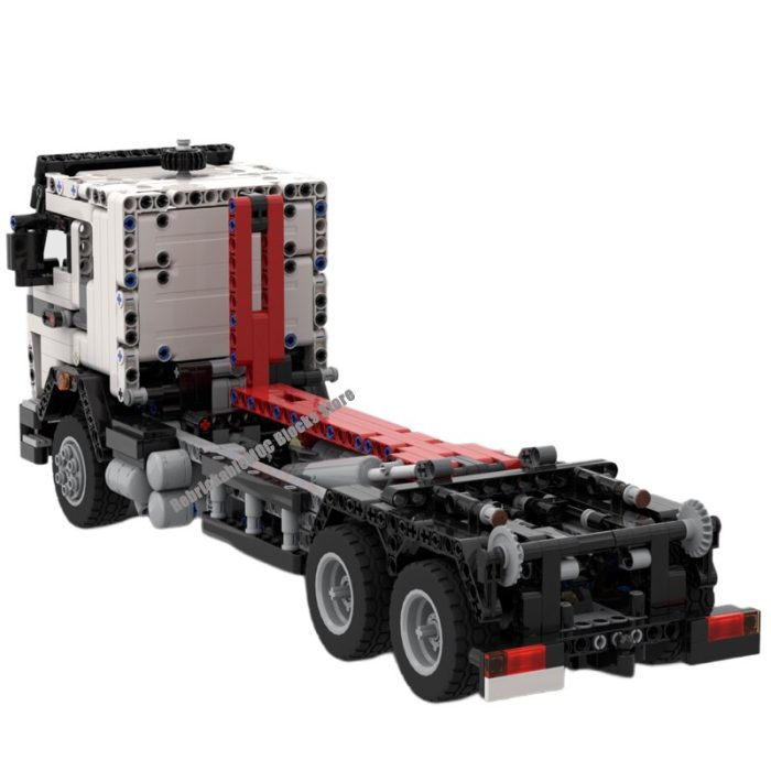 1632PCS Static MOC technology Truck Engineering Container Dump Trailer DIY ChildrenToy Gifts Christmas building Blocks MOC 4 - LEPIN LEPIN Store