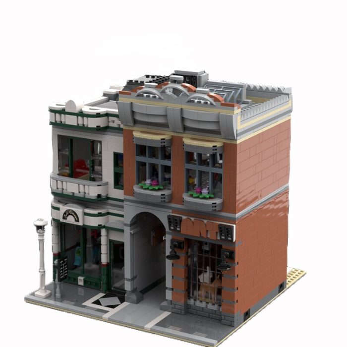 1997PCS Hot Sale Street View Model Modular Building Atelier Museum DIY Children Toy Christmas Building Blocks - LEPIN LEPIN Store