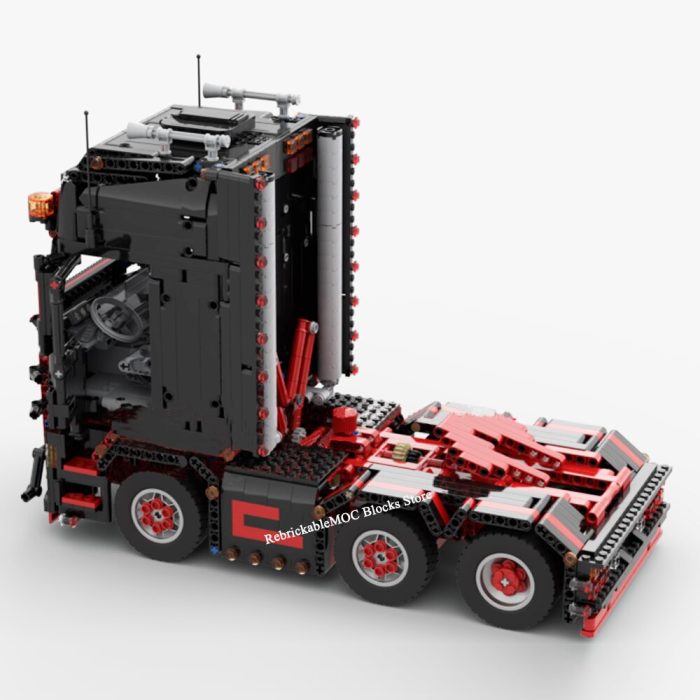 2484PCS Scania Truck R 620 Heavy Duty Trailer Tower Head Engineering Vehicle Remote Control Blocks Model 2 - LEPIN LEPIN Store