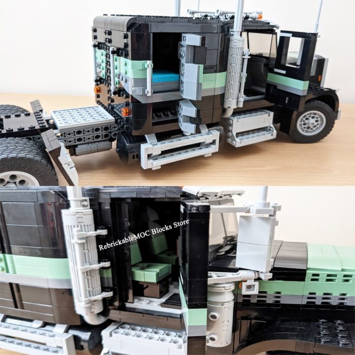 2616PCS MOC 6X4 technologytruck MKII engineering container tractor dump trailer tower head ChildrenToy Christmas building Blocks 3 - LEPIN LEPIN Store