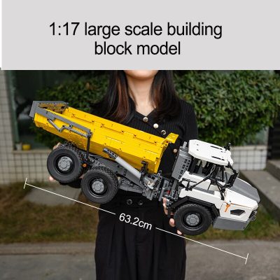 3067Pcs City Remote Control Articulated Dump Truck Car Building Blocks RC Engineering Vehicle Bricks Toys For 5 - LEPIN LEPIN Store