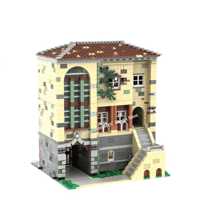 3392PCS Hot Sale Street View Moc Modular Building Flower Shop Model DIY Children s Toys Birthday 1 - LEPIN LEPIN Store