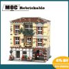 3392PCS Hot Sale Street View Moc Modular Building Flower Shop Model DIY Children s Toys Birthday - LEPIN LEPIN Store