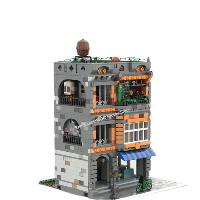 3415PCS Hot Sale Street View Moc Modular Building Pastry Shop Model DIY children Toys Birthday Gift 2 - LEPIN LEPIN Store