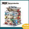 3446PCS Hot Sale Street View Modular Building Corner Cafe Pet Shop and House DIY Children Toy - LEPIN LEPIN Store