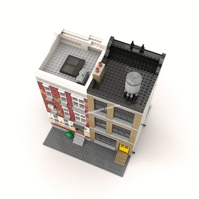 3665PCS Moc Hot Selling Street View Bricago Modular Street DIY children toys birthday gifts Christmas building 3 - LEPIN LEPIN Store