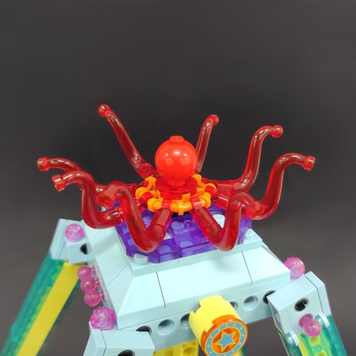 37402 JIESTAR Moc Undersea Amusement Park Octopus Tornado Brick Ideas Model Building Blocks Girls Figures Toys 5 - LEPIN LEPIN Store