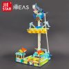 37403 Jiestar Moc Underwater Amusement Park Playground Downhill Jumping Machine Brick Model Building Blocks Girls Toys - LEPIN LEPIN Store