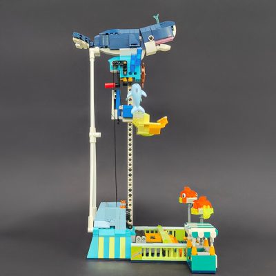 37403 Jiestar Moc Underwater Amusement Park Playground Downhill Jumping Machine Brick Model Building Blocks Girls Toys 2 - LEPIN LEPIN Store