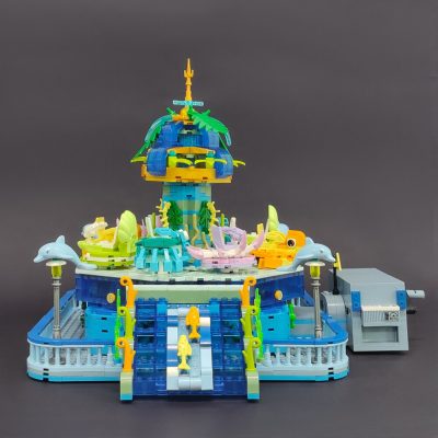 37404 JIESTAR Moc Paradise Ocean Maelstrom Box Ideas Amusement Park Brick Model Building Blocks Girls Figure 2 - LEPIN LEPIN Store