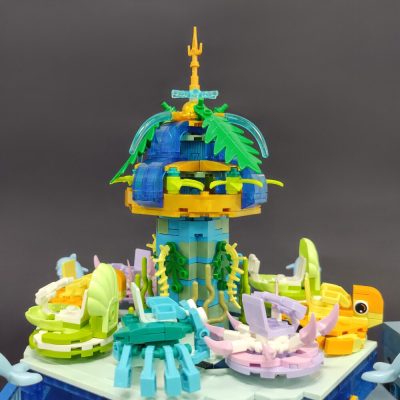 37404 JIESTAR Moc Paradise Ocean Maelstrom Box Ideas Amusement Park Brick Model Building Blocks Girls Figure 3 - LEPIN LEPIN Store