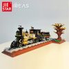 59010 950pcs Jiestar Ideas Train Moc Genoa Locomotive Trains Track Express Brick Technical Model Building Blocks - LEPIN LEPIN Store