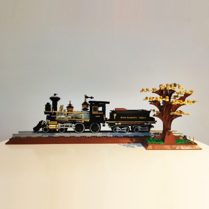 59010 950pcs Jiestar Ideas Train Moc Genoa Locomotive Trains Track Express Brick Technical Model Building Blocks 2 - LEPIN LEPIN Store