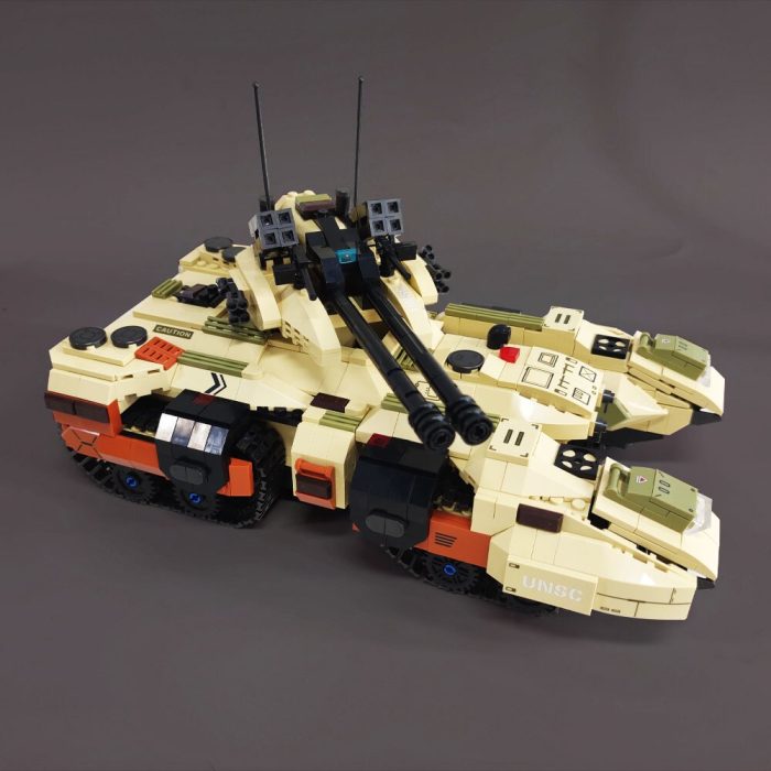 61035 JIESTAR Military Series Moc M850 Grizzly Track Tank War Weapon Brick Technical Army Model Building 1 - LEPIN LEPIN Store