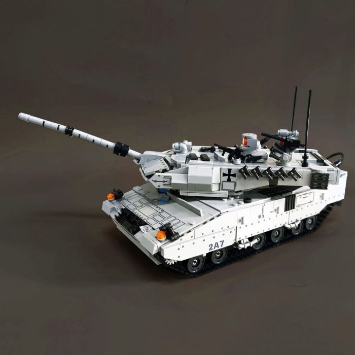 61036 Jiestar War Weapon Military Series Moc Leopard 2A7 Tank Brick Army Technical Model Building Blocks 1 - LEPIN LEPIN Store