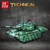 61037 Jiestar Ideas Moc Challenger 2 Track Military Tank War Weapon Brick Technical Army Model Building - LEPIN LEPIN Store