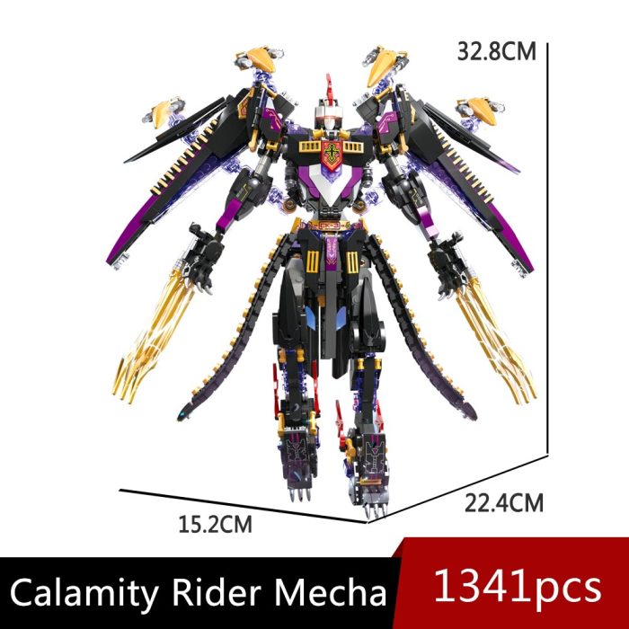 67010 Jiestar Ideas Robot Endless Dawn Heroed Calamity Rider Female Warrior Mecha Brick Model Building Blocks 1 - LEPIN LEPIN Store