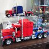 845PCS MOC 6x4 Peterbilt 379 engineering container tractor trailer tower head technology DIY children toys gift - LEPIN LEPIN Store