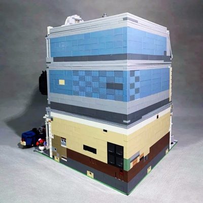 89100 Jiestar Creative Expert Moc European Jazz Cafe Shop Street View Bricks Modular House Model Building 4 - LEPIN LEPIN Store