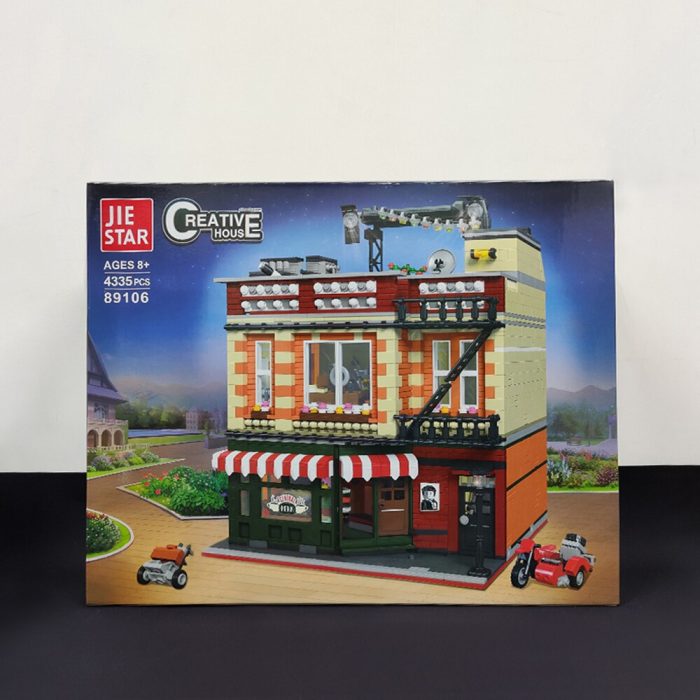 89106 JIESTAR Creative Expert Moc Street View Central Perk Friended Bricks Modular House Model Building Blocks 1 - LEPIN LEPIN Store