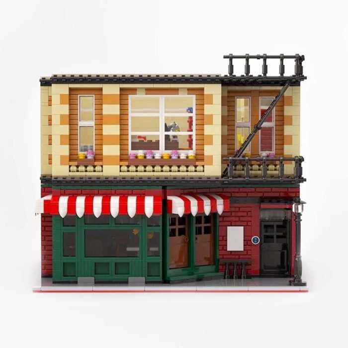 89106 JIESTAR Creative Expert Moc Street View Central Perk Friended Bricks Modular House Model Building Blocks 3 - LEPIN LEPIN Store