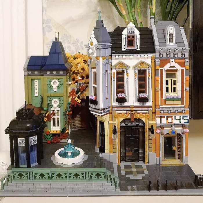 89112 Jiestar Creative Expert Moc City Street View Toys Store Afol Square Brick Modular House Building 1 - LEPIN LEPIN Store