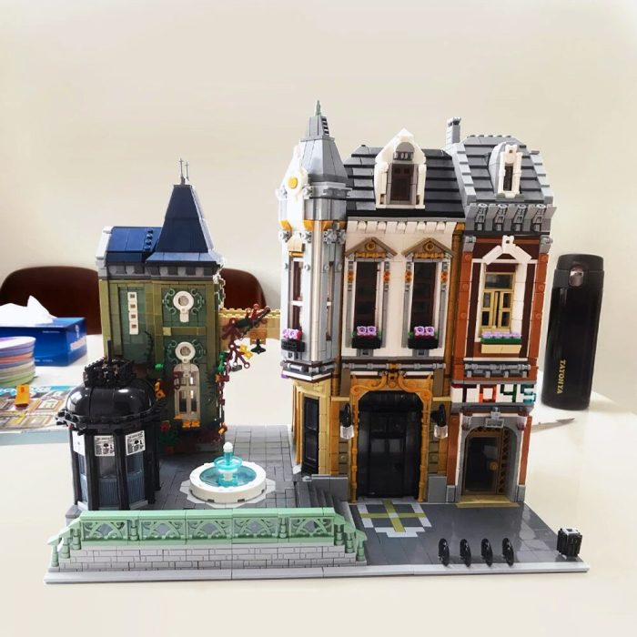 89112 Jiestar Creative Expert Moc City Street View Toys Store Afol Square Brick Modular House Building 2 - LEPIN LEPIN Store