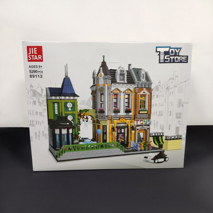 89112 Jiestar Creative Expert Moc City Street View Toys Store Afol Square Brick Modular House Building 4 - LEPIN LEPIN Store