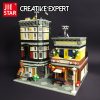 89127 JIESTAR Creative Expert Street View Moc Sushi Corner Shop Bricks Modular House Model Building Blocks - LEPIN LEPIN Store