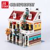 89131 Jiestar Creative Expert Moc Clothing Store Street View Brick Modular House Model Building Blocks Christmas - LEPIN LEPIN Store