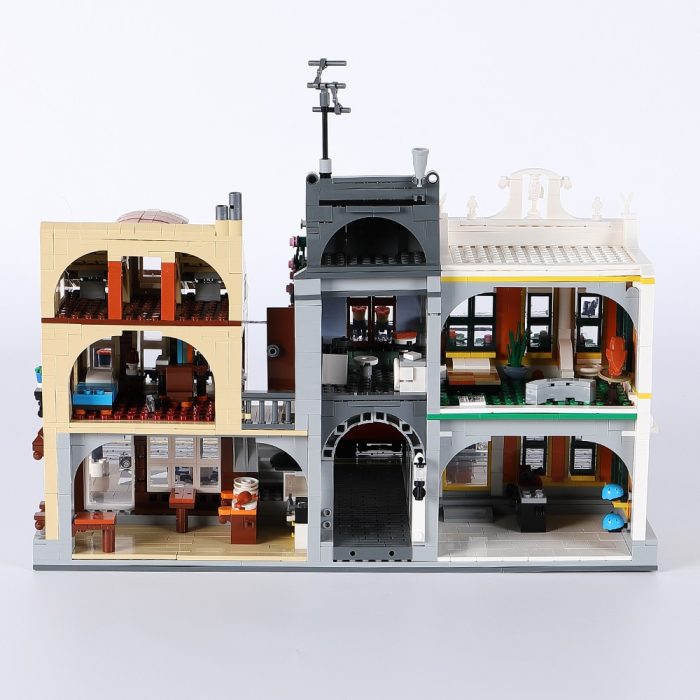 89132 JIESTAR Creative Expert City Moc Street View Orient Train Station Bricks Modular House Building Blocks 3 - LEPIN LEPIN Store