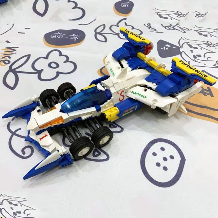 92003 JIESTAR High tech Moc F1 AKF 11 Super Racing Car Technical Building Blocks Formula One 2 - LEPIN LEPIN Store