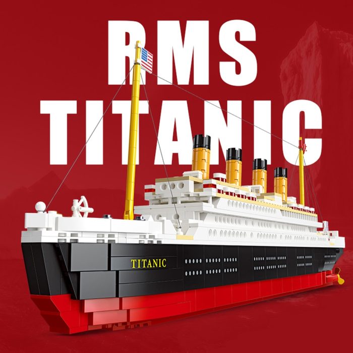 92026 Jiestar Ideas Ship Moc Titanic Cruise Ship Boat Brick Hot Movie Technical Model Building Blocks 1 - LEPIN LEPIN Store