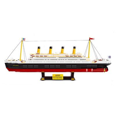 92026 Jiestar Ideas Ship Moc Titanic Cruise Ship Boat Brick Hot Movie Technical Model Building Blocks 3 - LEPIN LEPIN Store