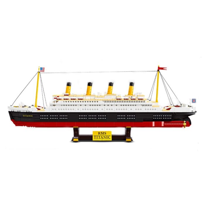 92026 Jiestar Ideas Ship Moc Titanic Cruise Ship Boat Brick Hot Movie Technical Model Building Blocks 3 - LEPIN LEPIN Store