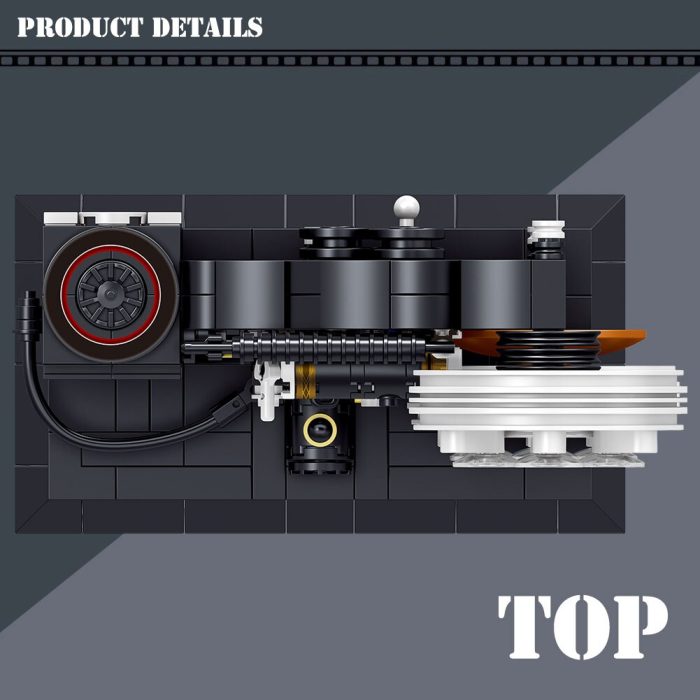 BZDA 2021 New Camera Series Building Blocks Retro Camera Digital Camera Creative DIY Bricks Toys For 3 - LEPIN LEPIN Store