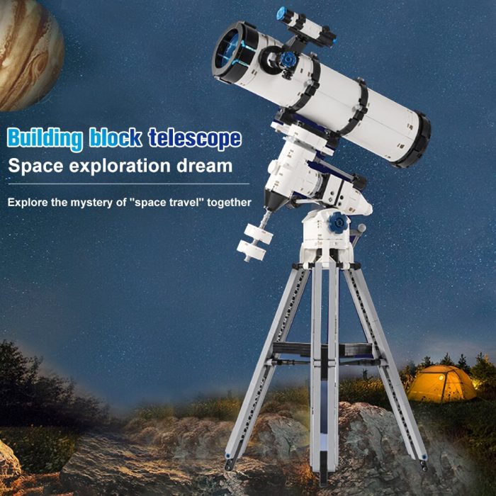 BZDA 751Pcs Mini Bricks Astronomical Educational Telescope Model Astronomy Enthusiasts Must have Children s Toy Collection 5 - LEPIN LEPIN Store