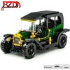 BZDA Classic Pull Back Car Mode Building Blocks Retro Car Building Blocks Architecture Bricks Toys Christmas - LEPIN LEPIN Store