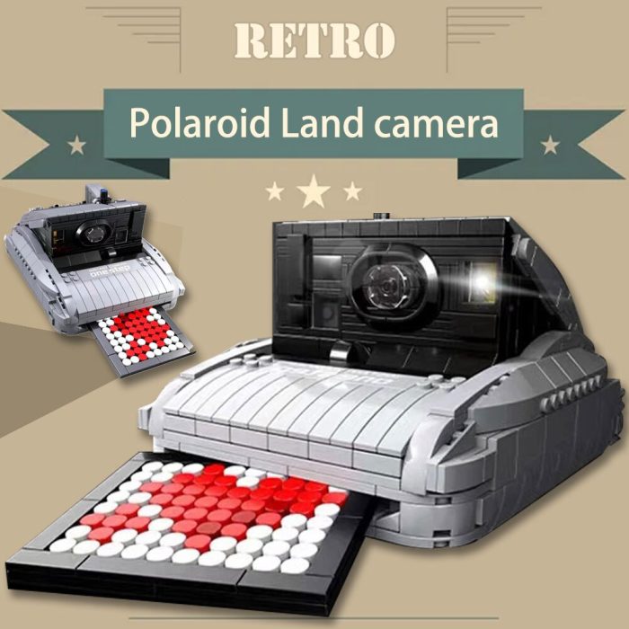 BZDA Compatible Retro Camera Building Blocks Children Toys Classic MOC Collection Bricks Creative Nostalgic Photography Models 3 - LEPIN LEPIN Store