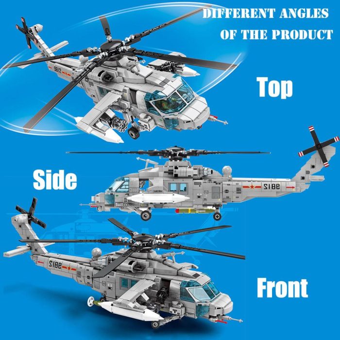 BZDA Military Plant Building Blocks J 10B fighter Aircraft With Armed Soldiers Airplane Model Bricks Toys 4 - LEPIN LEPIN Store