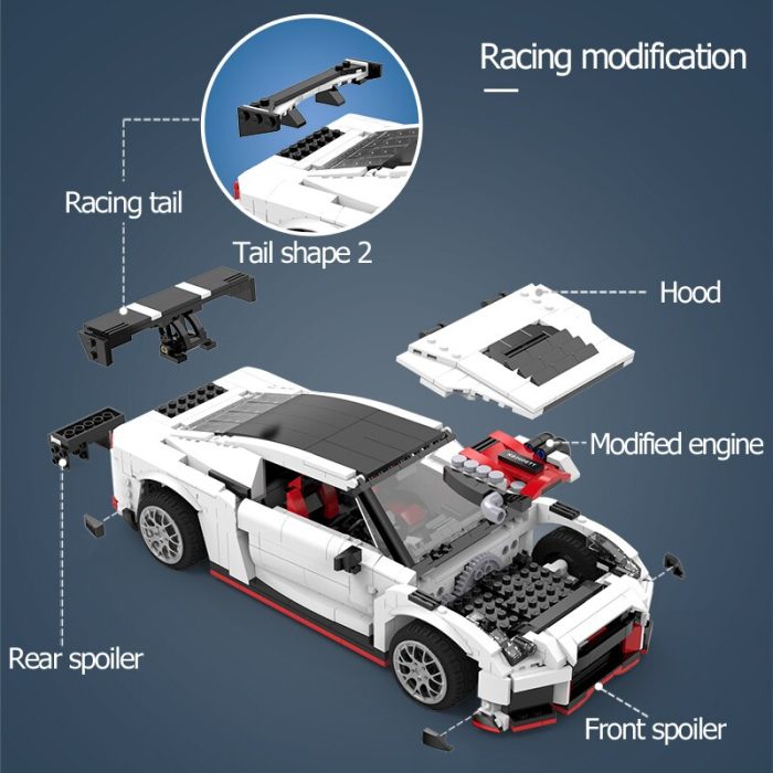 Cada 1322pcs City RC Drift Racing Vehicle Building Blocks Remote Control Racing Car Bricks Gifts Toys 5 - LEPIN LEPIN Store