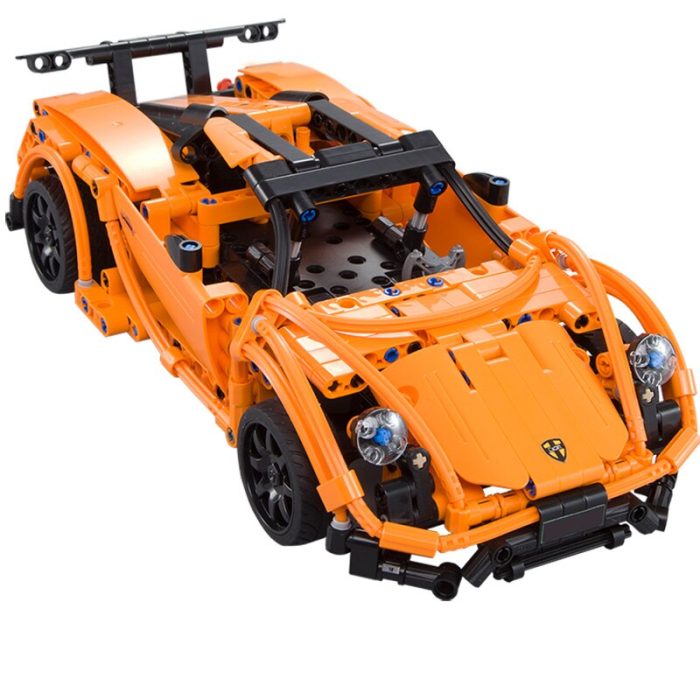 Cada 421PCS RC Super Racing Car DIY Model Building Blocks Car Model Speed Remote Control Vehicle 2 - LEPIN LEPIN Store