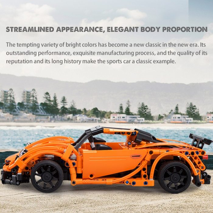 Cada 421PCS RC Super Racing Car DIY Model Building Blocks Car Model Speed Remote Control Vehicle 3 - LEPIN LEPIN Store