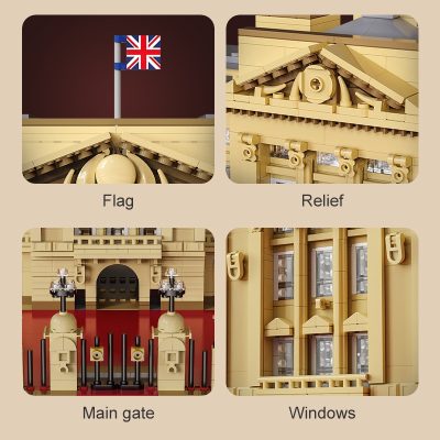 Cada 5604pcs World Famous Buckingham Palace House Building Blocks MOC City Classical Construct Education Bricks Toys 4 - LEPIN LEPIN Store