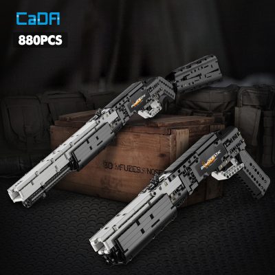 Cada 880 Pcs City Police Military WW2 Weapon Shotgun Model Building Blocks Compatible Bricks Toys For - LEPIN LEPIN Store